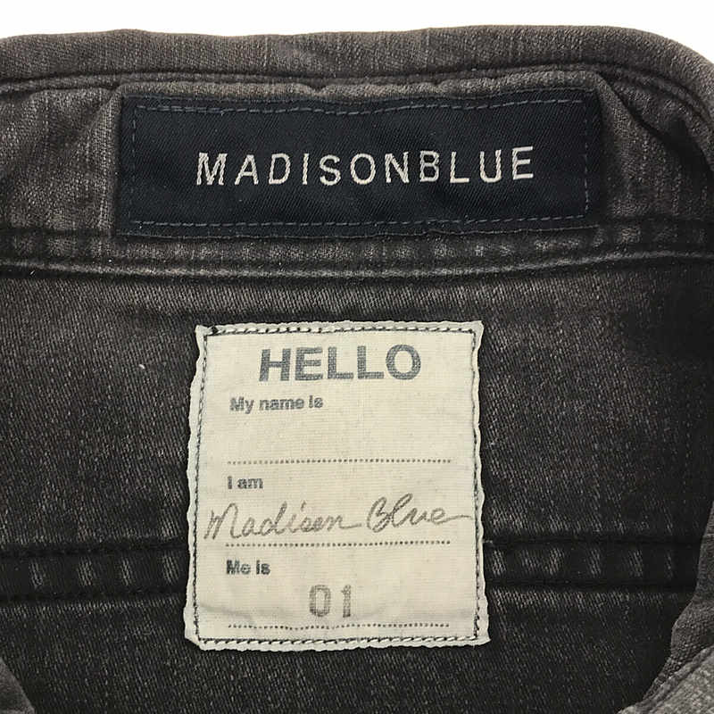 MADISON BLUE / マディソンブルー セットアップ  BACK SATIN シャツ スカート