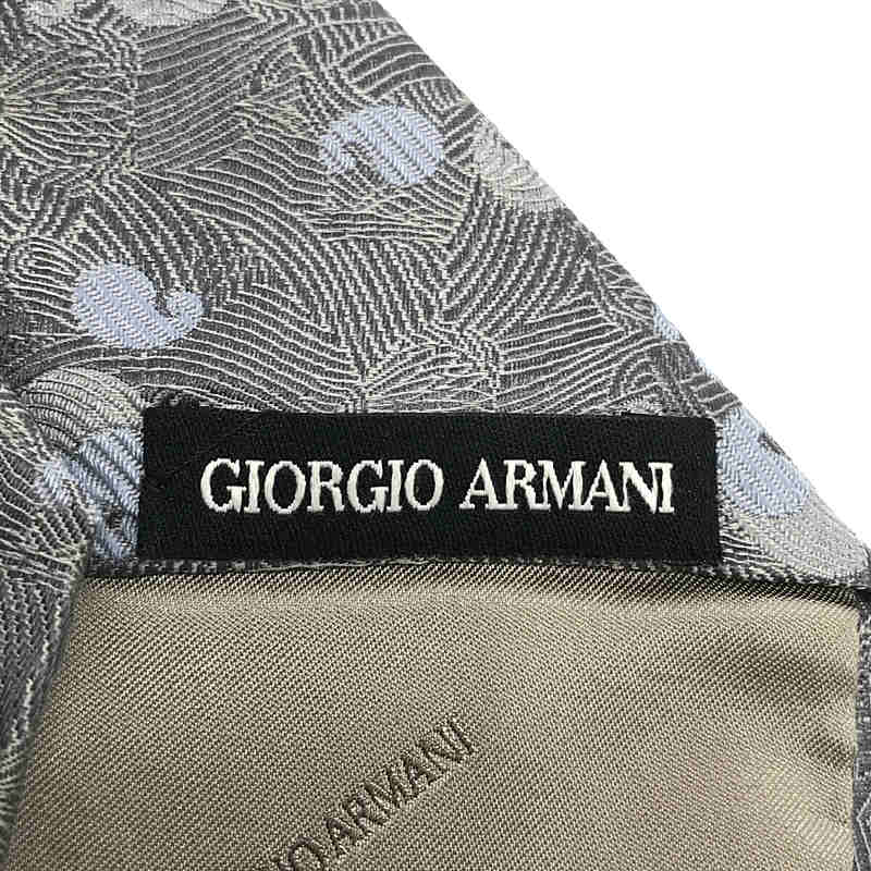 GIORGIO ARMANI / ジョルジオアルマーニ シルク ペイズリー ネクタイ