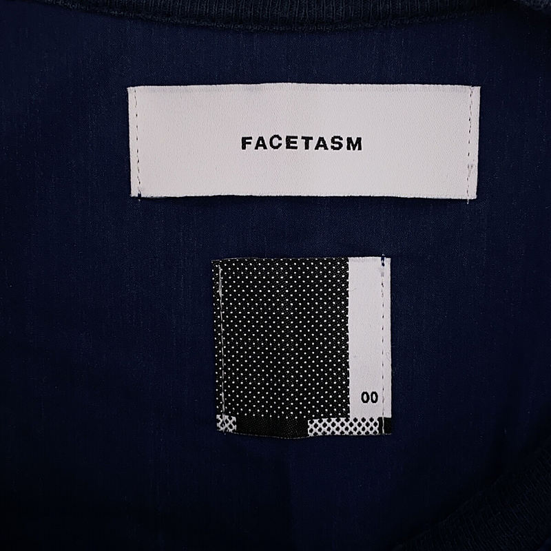 FACETASM / ファセッタズム リブ切替 ビッグ Tシャツ