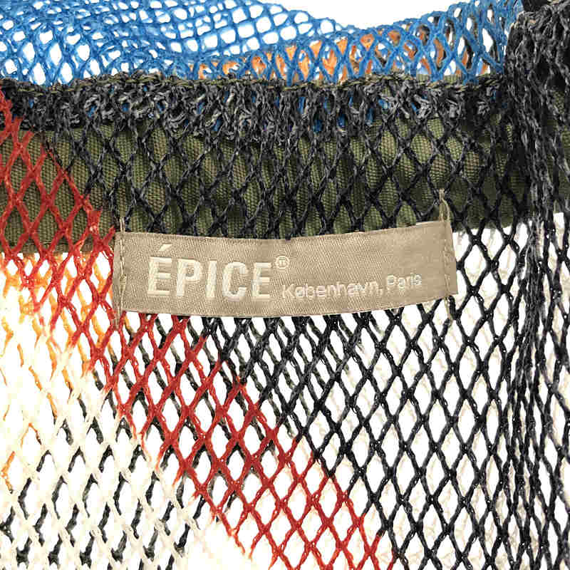 EPICE / エピス ポーチ付き メッシュ トートバッグ