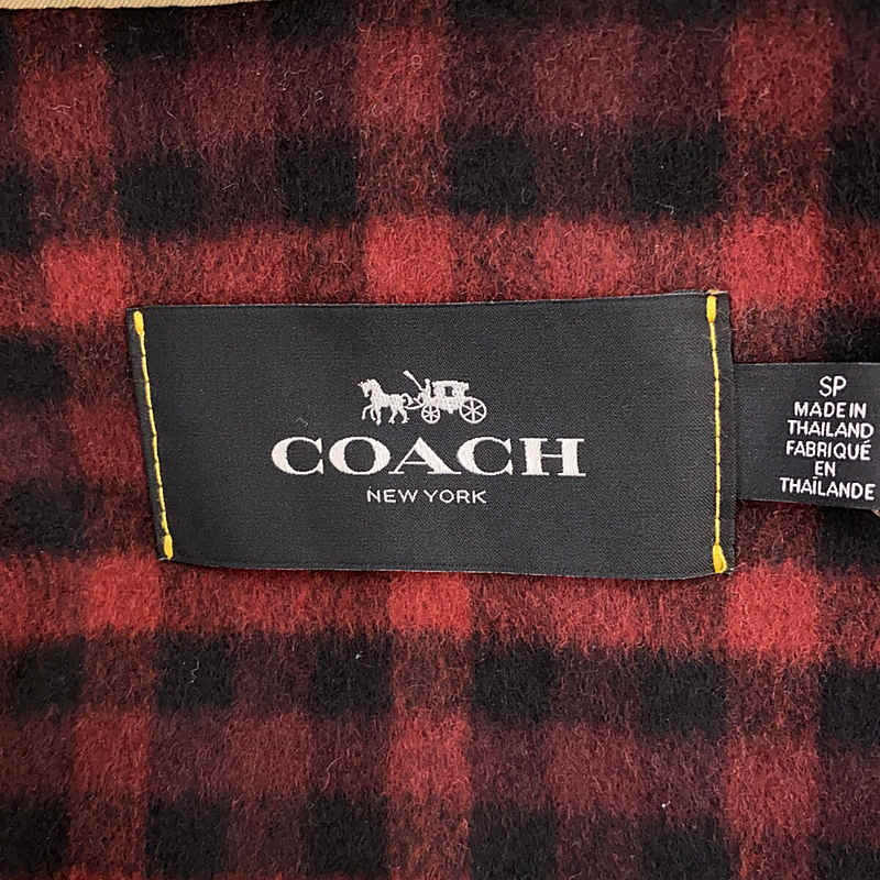 COACH / コーチ 襟ボア・ライナー着脱可 トレンチコート