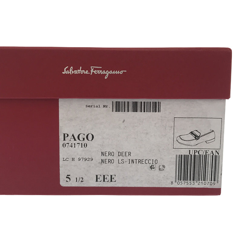 Salvatore Ferragamo / サルヴァトーレフェラガモ PAGO ガンチーニ ビットレザー ローファー 革靴