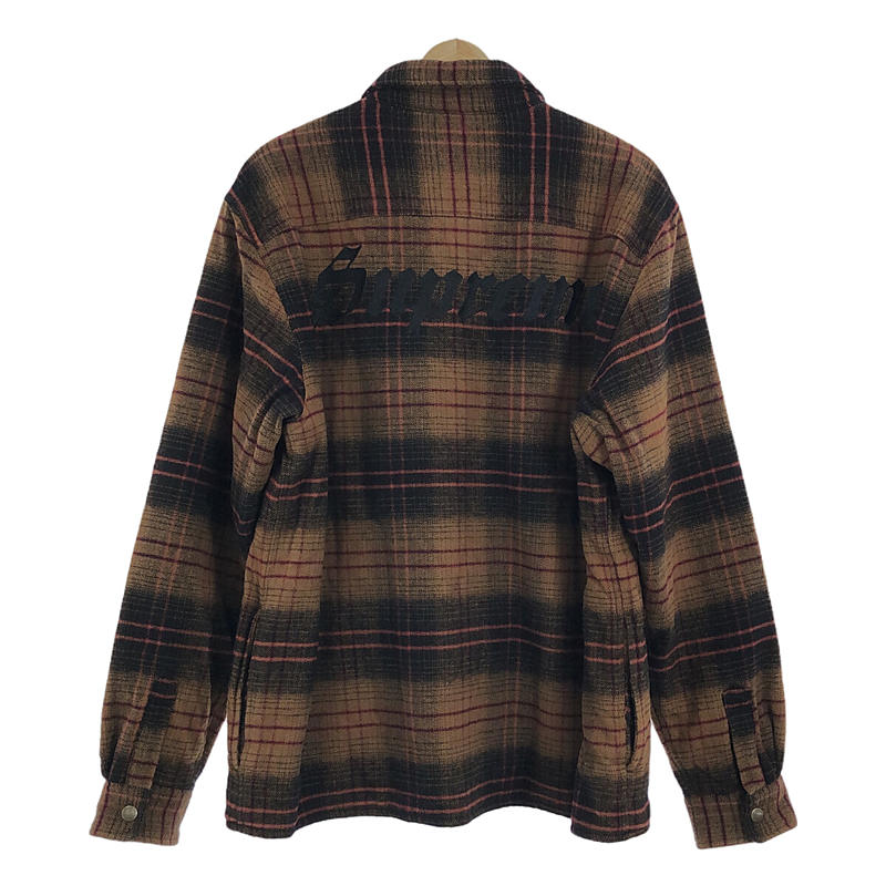SUPREME / シュプリーム lined flannel snap shirt / ラインフランネルスナップシャツ