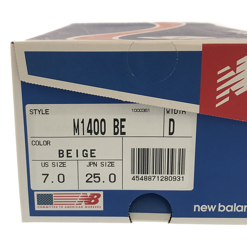 New Balance / ニューバランス USA製 M1400BE