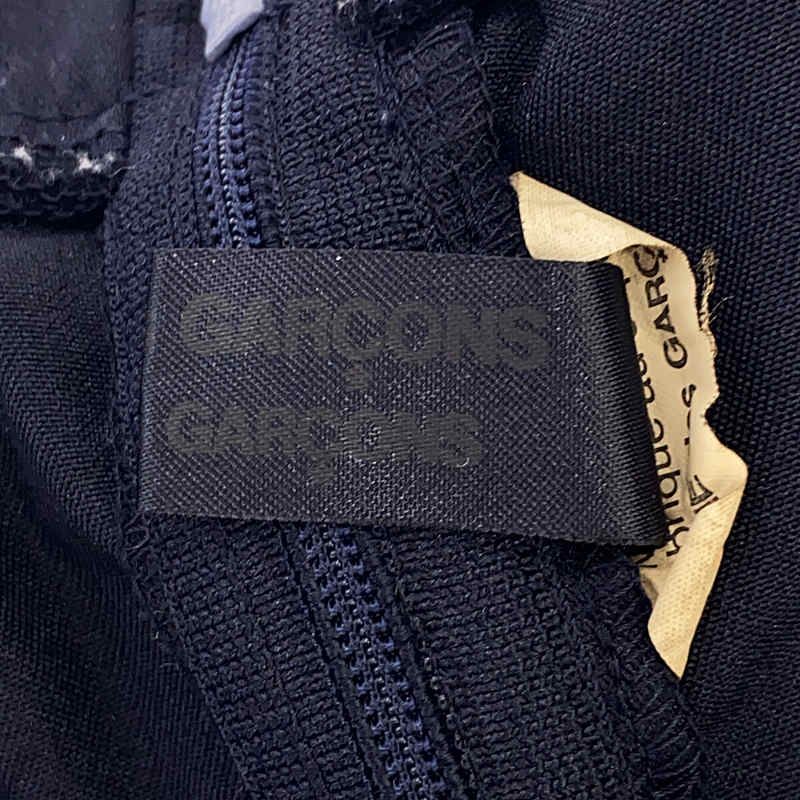 COMME des GARCONS COMME des GARCONS / コムコム ポリ縮絨 星総柄 エプロンワンピース
