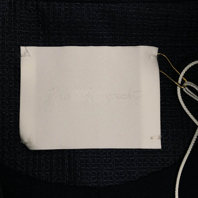 Mame Kurogouchi / マメクロゴウチ Geometric Silk Cotton Jacquard Double Beasted Jacket ジャケット