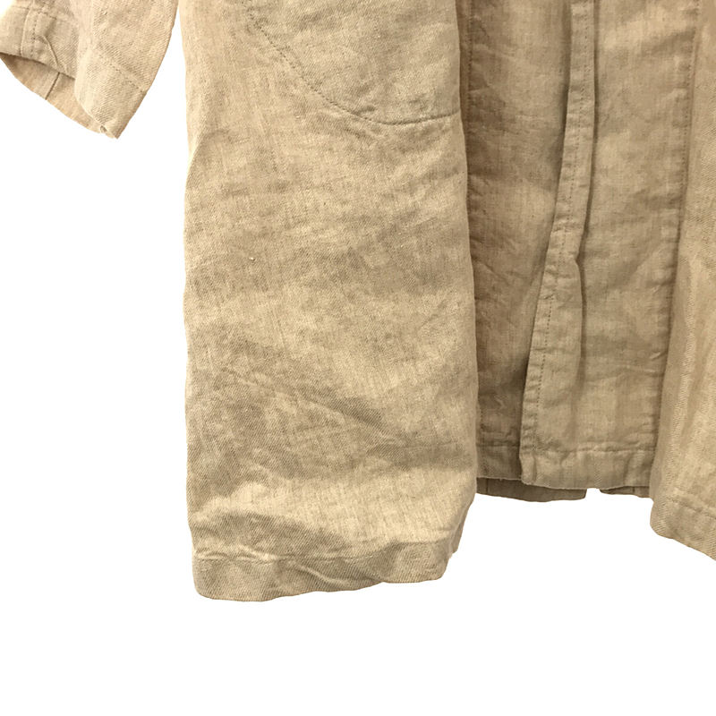 Yarmo / ヤーモ リネンミディコート