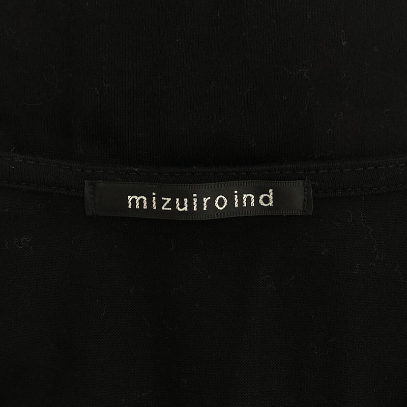 mizuiroind / ミズイロインド コットン Vネックワンピース