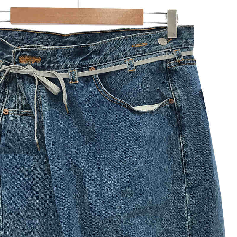 MAISON EUREKA / メゾンエウレカ Levi's / リーバイス ヴィンテージ リメイク 再構築 カットオフ ラップ ワイド デニムパンツ