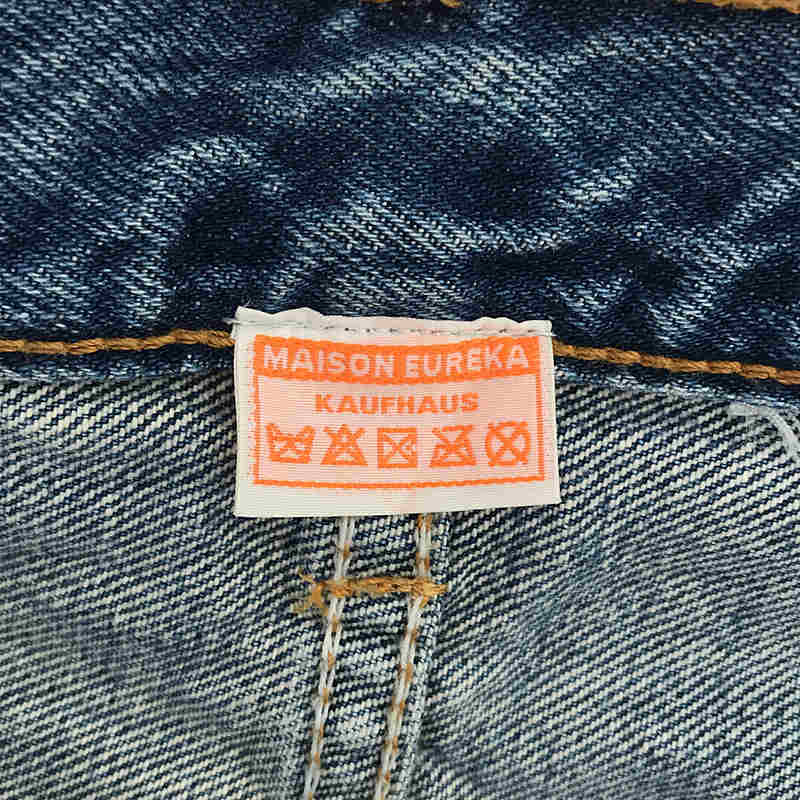 MAISON EUREKA / メゾンエウレカ Levi's / リーバイス ヴィンテージ リメイク 再構築 カットオフ ラップ ワイド デニムパンツ