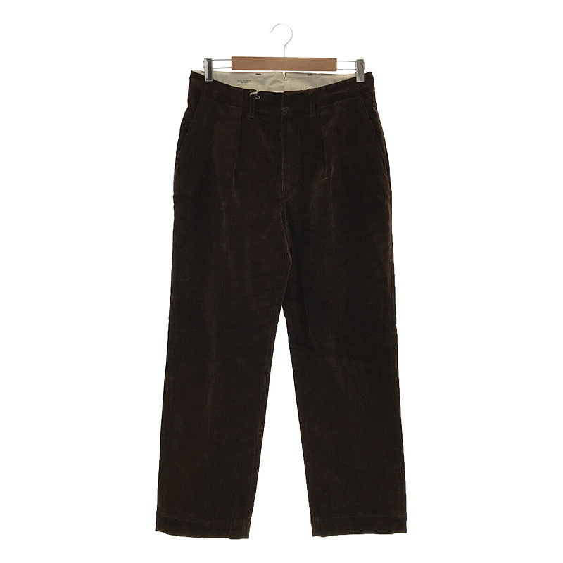 Corduroy Work Trousers / コーデュロイ タック トラウザーズ パンツ