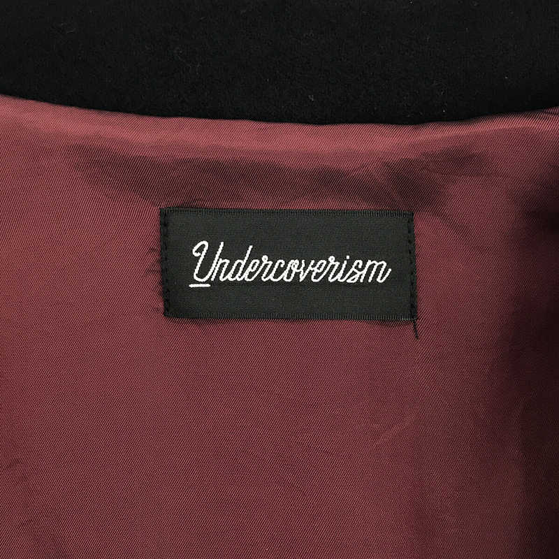 UNDERCOVERISM / アンダーカバイズム 後SWEAT切替ライダースジャケット