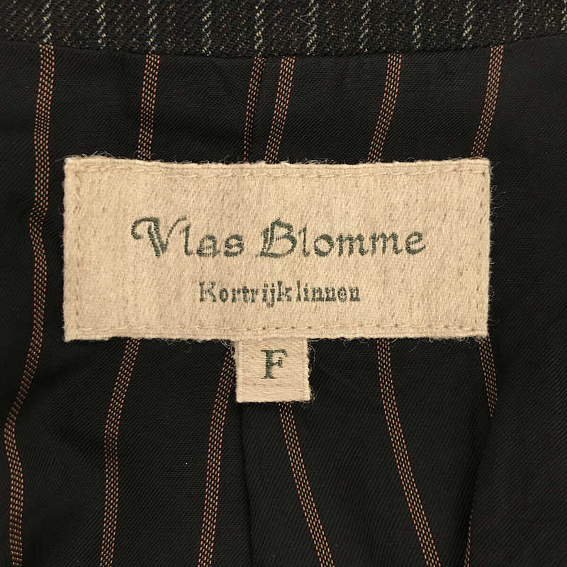 Vlas Blomme / ヴラスブラム 丸襟ジャケット