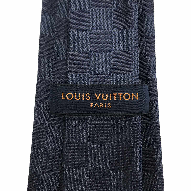 Louis Vuitton / ルイヴィトン M71670 / silk 100％ / シルク ダミエ ネクタイ