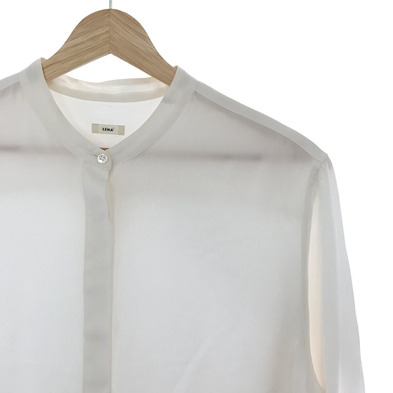 IENA / イエナ バンドカラー シャツワンピース