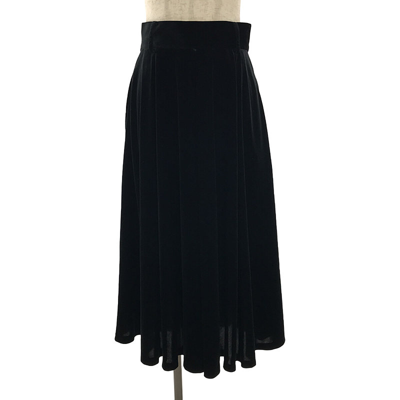 THE DRESS #25 velour flare skirt ベロアフレアスカート