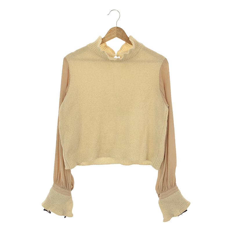 Bishop Sleeve knit tops ビショップ スリーブ ニット