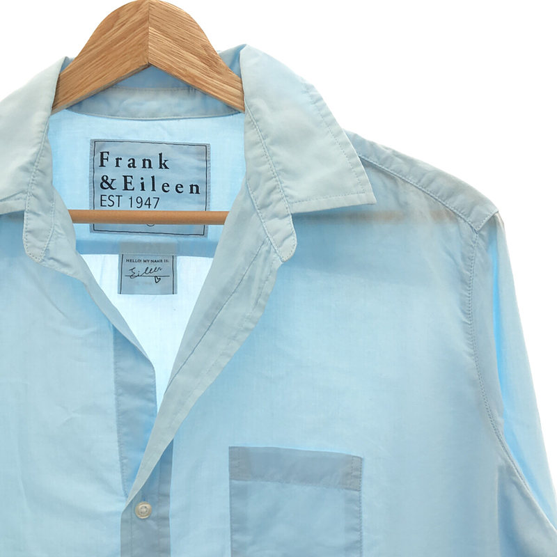 Frank&Eileen / フランクアンドアイリーン EILEEN LIGHT POPLIN スキッパーシャツ