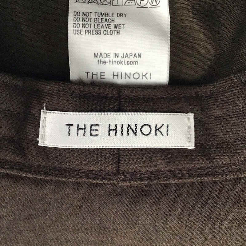 THE HINOKI / ザヒノキ コットン ウール バケットハット