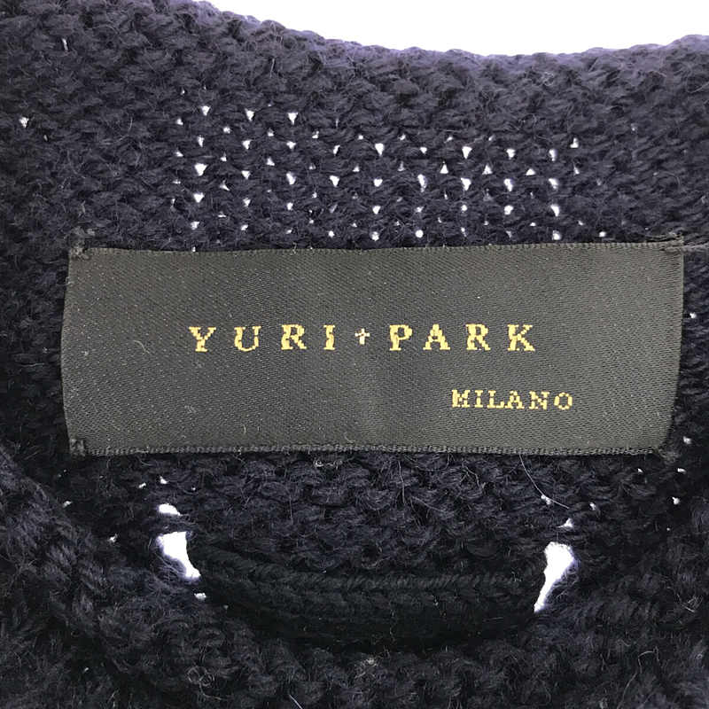 yuri park / ユリパーク ウール モックネック ニットセーター