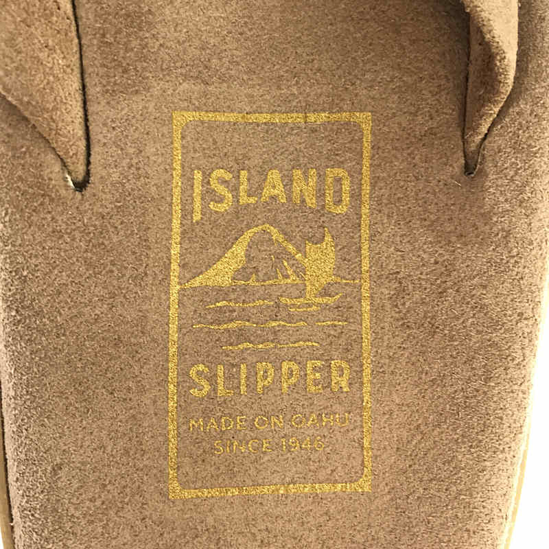 ISLAND SLIPPER / アイランドスリッパ スエード トングサンダル