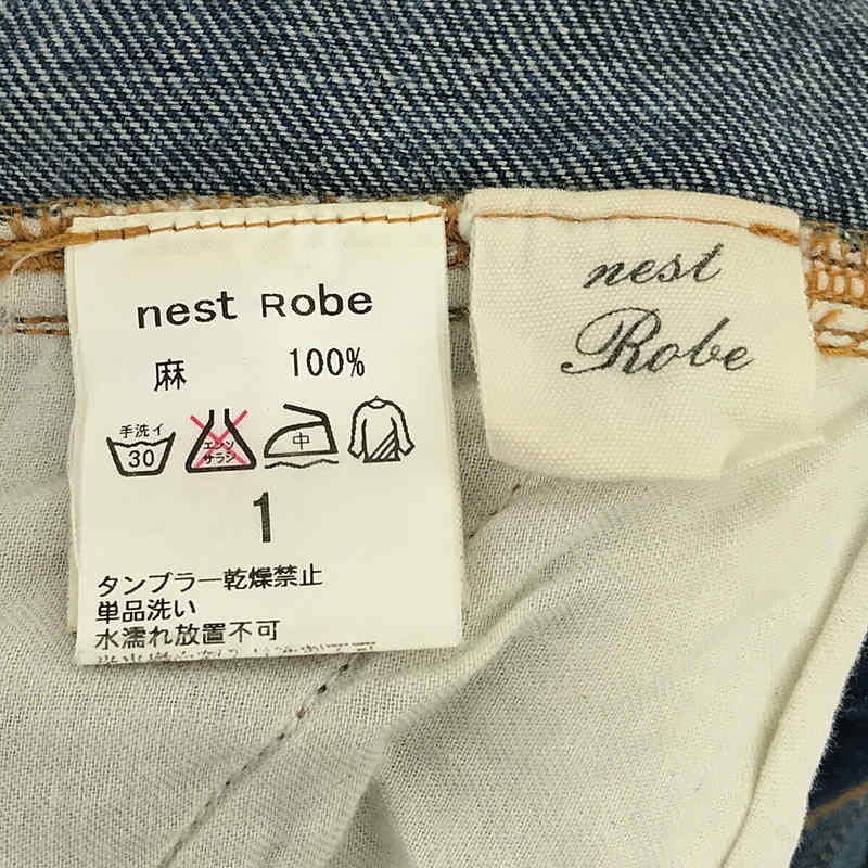 nest robe / ネストローブ デニムサロペット