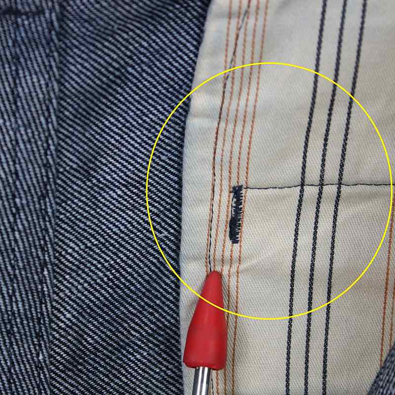 nest robe CONFECT / ネストローブコンフェクト コットンリネンデニムタックパンツ