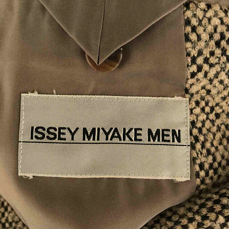 ISSEY MIYAKE MEN / イッセイミヤケメン 1990s ヴィンテージ ツイード 4Bテーラードジャケット