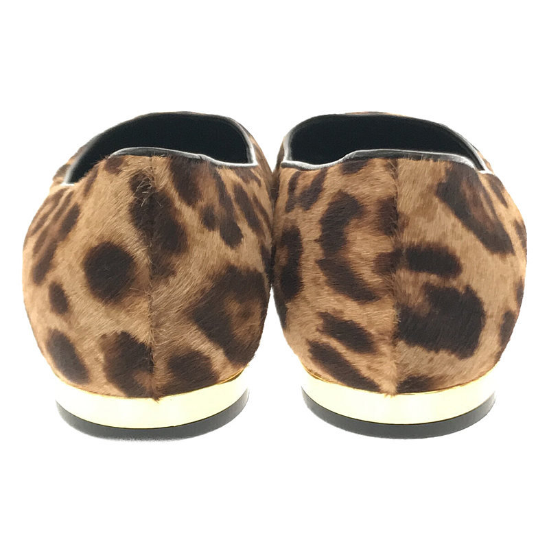 Deuxieme Classe 別注 / BALDAN LEOPARD BALLET ハラコ バレエシューズBALDAN / バルダン