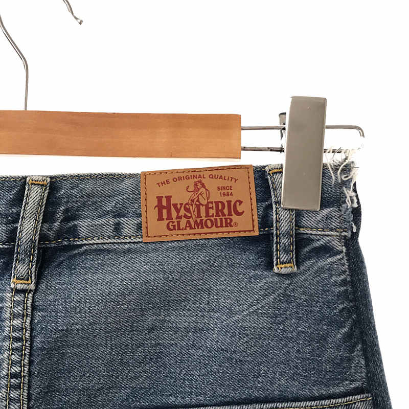 HYSTERIC GLAMOUR / ヒステリックグラマー 4P RESIZE加工 カットオフ デニムパンツ