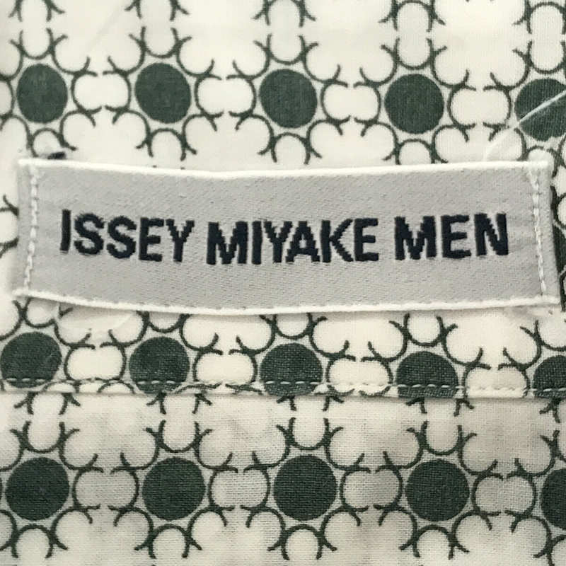 ISSEY MIYAKE MEN / イッセイミヤケメン 2000s ヴィンテージ コットン総柄シャツ