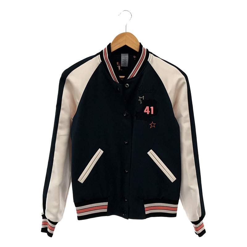 Coach varsity clearance jacket womens