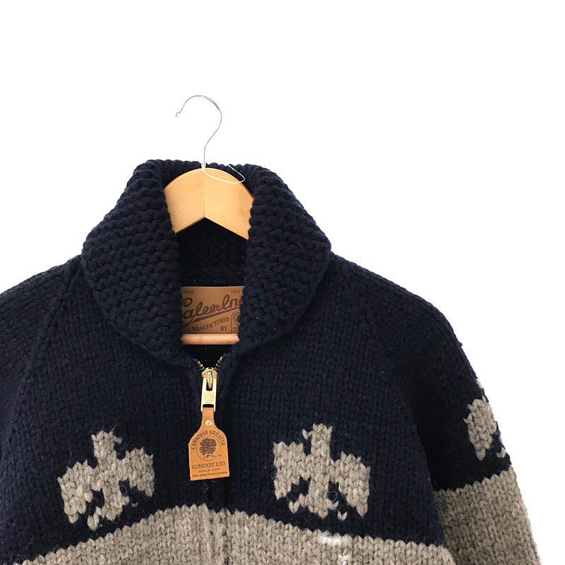 CALEE / キャリー × CANADIAN KNIT SWEATER  COWICHAN KNIT SWEATER カウチンタイプ ニットセーター カナディアンセーター