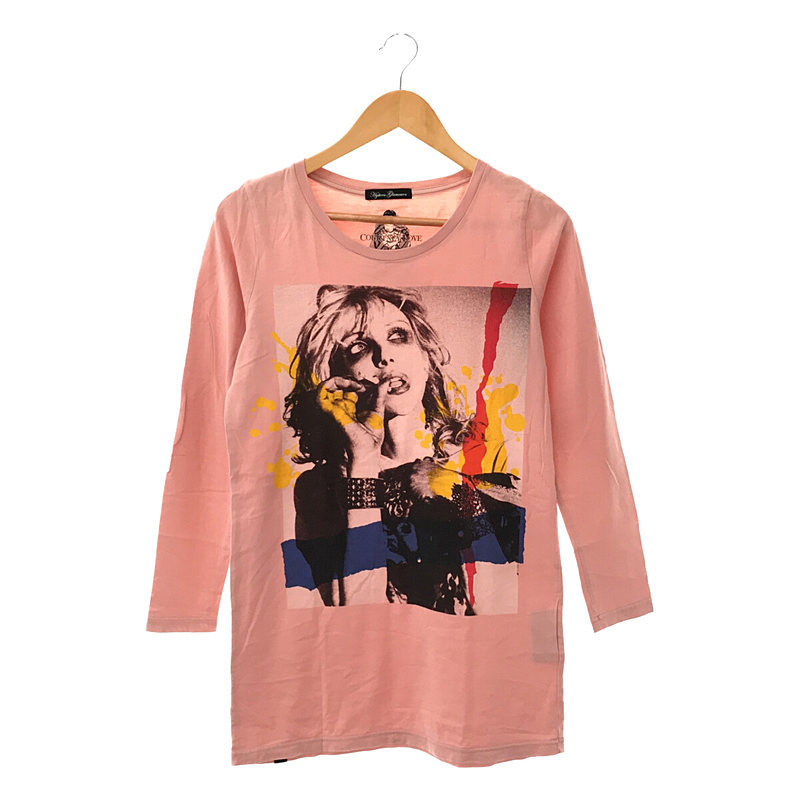 COURTNEY LOVE プリント ロングTシャツ カットソー コートニーラブHYSTERIC GLAMOUR / ヒステリックグラマー