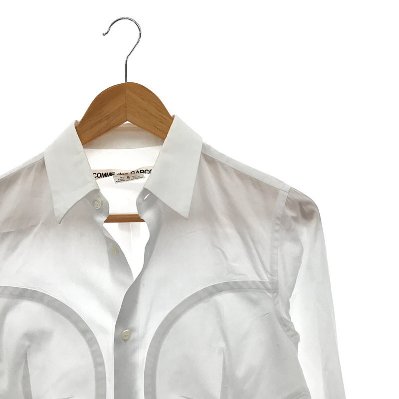 COMME des GARCONS / コムデギャルソン 立体裁断ブラウス シャツ