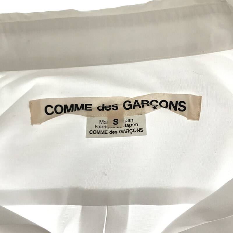 COMME des GARCONS / コムデギャルソン 立体裁断ブラウス シャツ