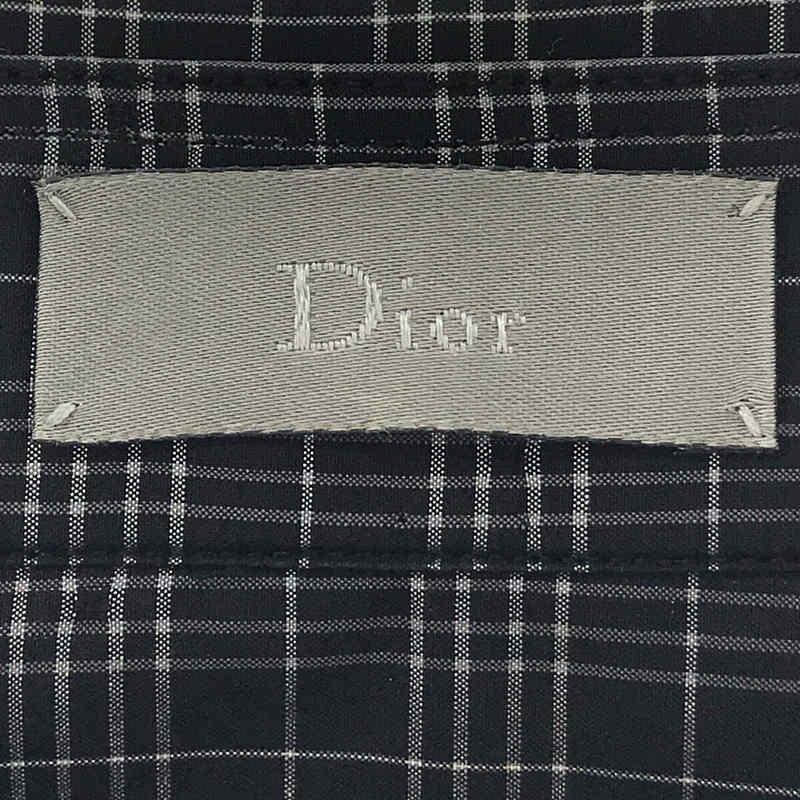 Dior homme / ディオールオム エポレット チェックシャツ