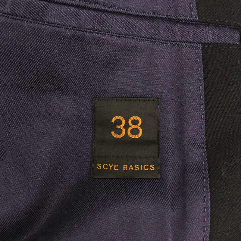scye basics / サイベーシックス 金ボタン ブレザー ジャケット