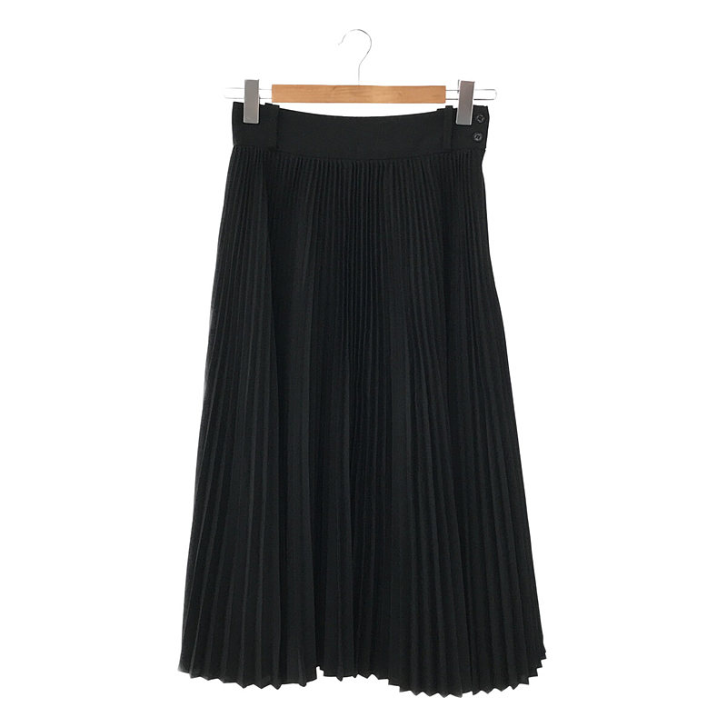 PLEATED SKIRT ポリエステルタフタ プリーツスカート