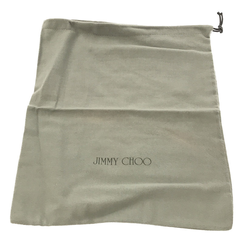 JIMMY CHOO / ジミーチュウ 141 VARLEY グリッターデザインミドルカットレザースニーカー