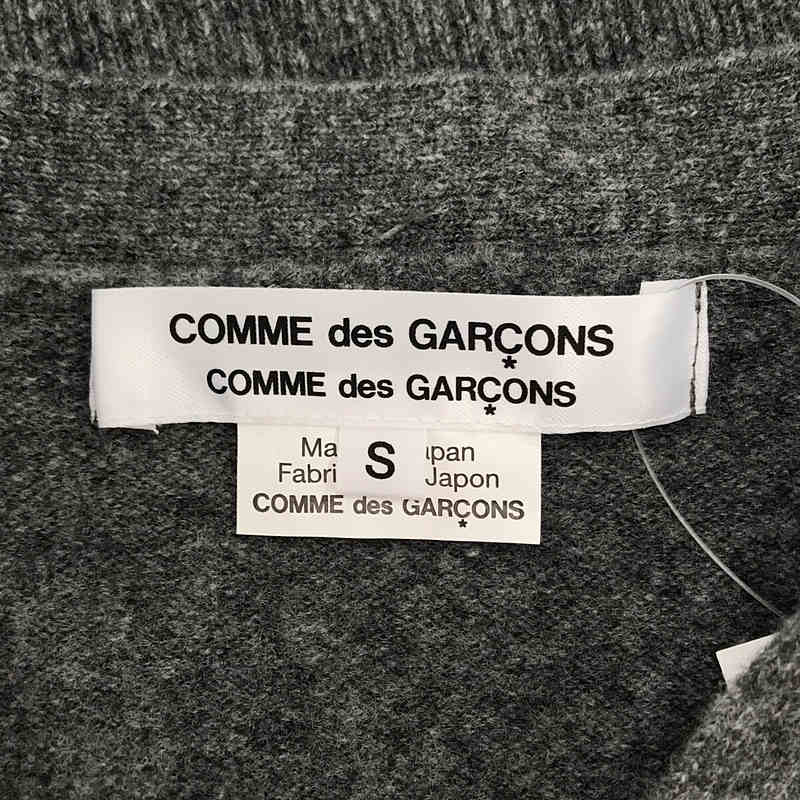 COMME des GARCONS COMME des GARCONS / コムコム 折り返しデザイン ショート丈カーディガン