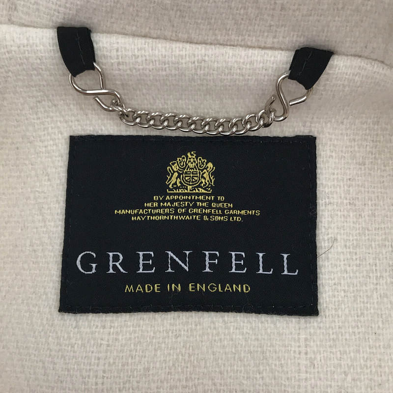 GRENFELL / グレンフェル イングランド製 ヘリンボーンウール ダッフルコート