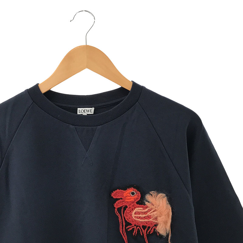 LOEWE / ロエベ BOXY T-SHIRT バードワッペン ラグランTシャツ
