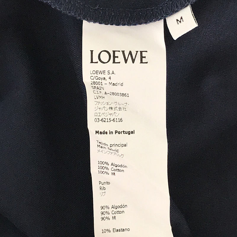 LOEWE / ロエベ BOXY T-SHIRT バードワッペン ラグランTシャツ