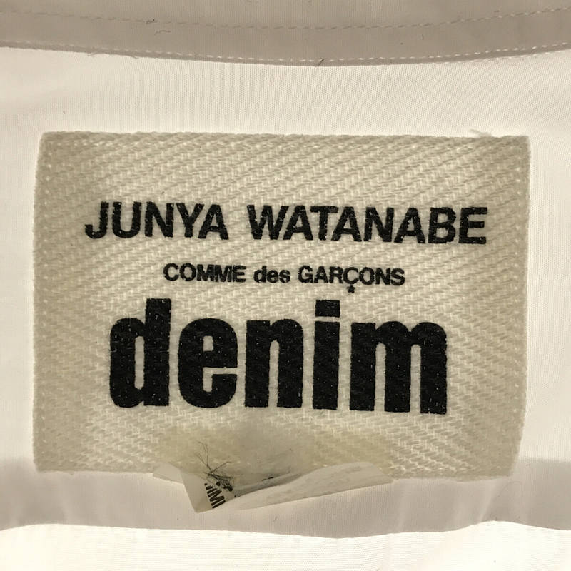 JUNYA WATANABE / ジュンヤワタナベ コットンブロード パッチワーク レース ブラウス シャツ