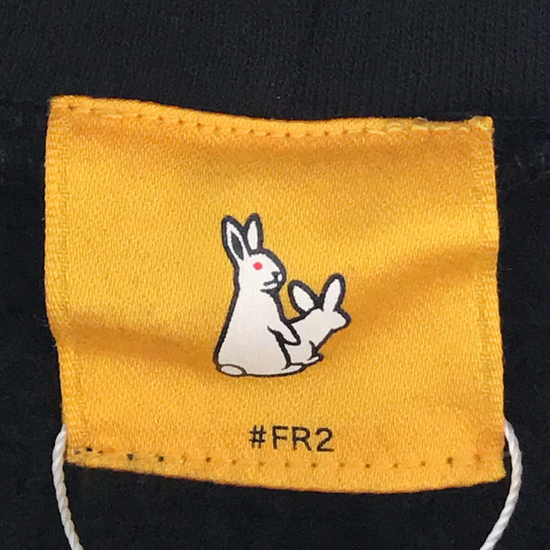 FR2 / エフアールツー Logo Hoodie 月詠  プリント 袖ロゴ プルオーバーパーカー