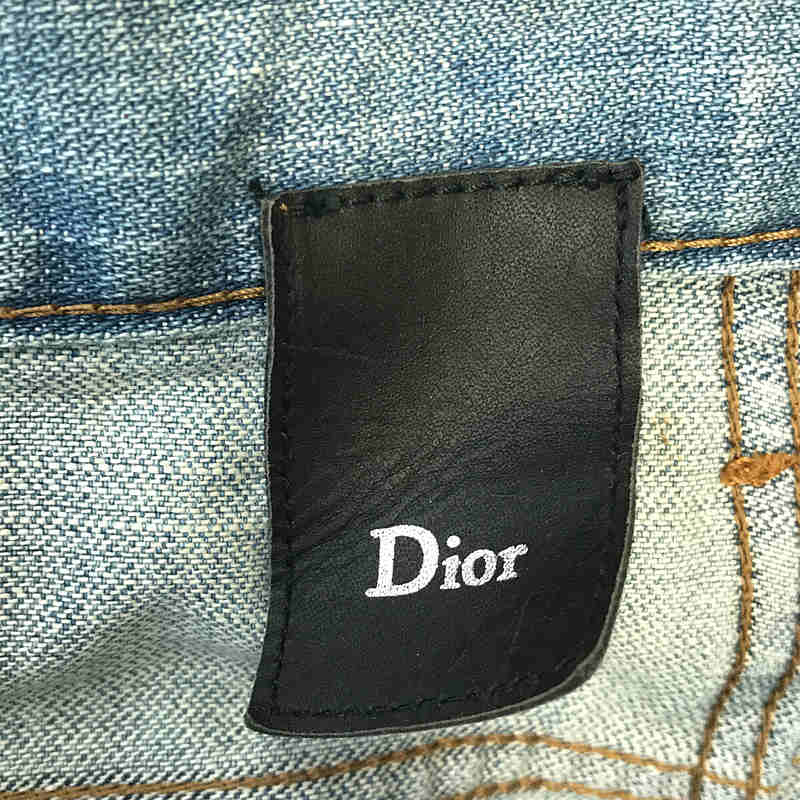 Dior homme / ディオールオム クリスヴァンアッシュ ペイント加工 デニムパンツ