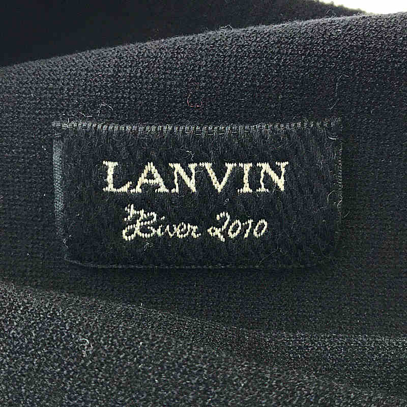 LANVIN / ランバン ウールポンチ サイドジップ ワンピース