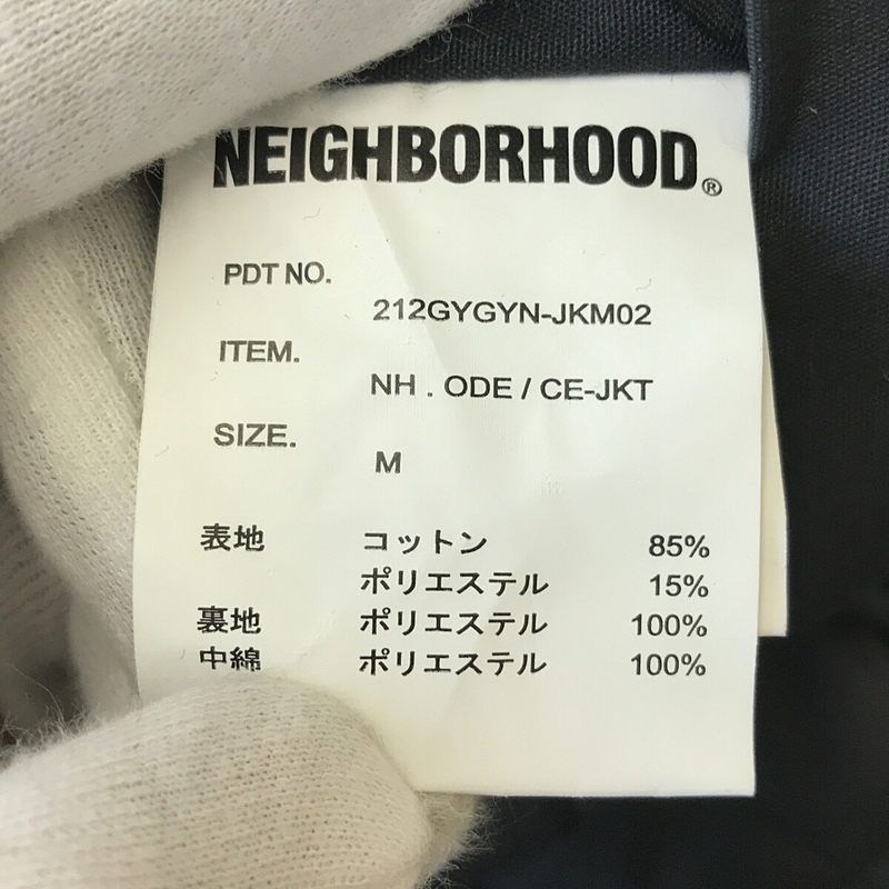 NEIGHBOR HOOD / ネイバーフッド × GRIP SWANY NH . ODE / CE-JKT ODE バックロゴ カバーオール グリップスワニー