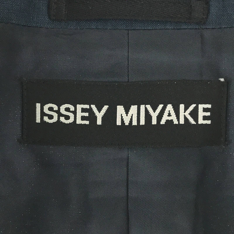 ISSEY MIYAKE MEN / イッセイミヤケメン 2000s ヴィンテージ リネン4Bテーラードジャケット